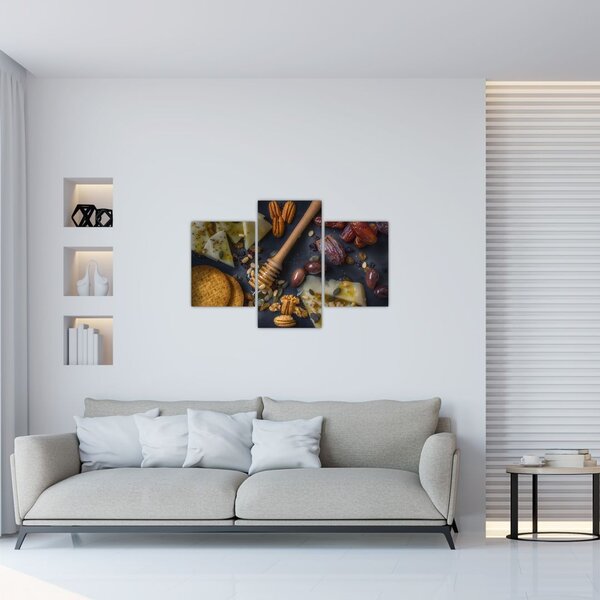 Tablou cu cu fructe uscate (90x60 cm)