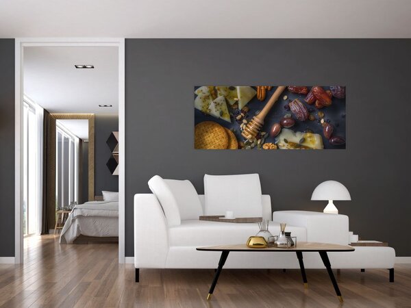 Tablou cu cu fructe uscate (120x50 cm)