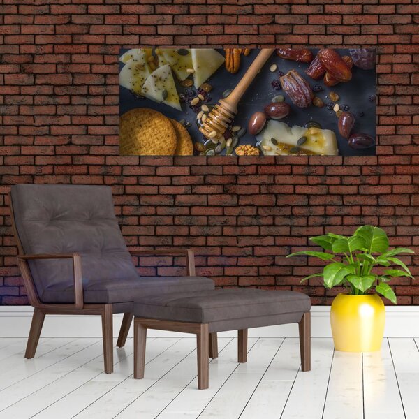 Tablou cu cu fructe uscate (120x50 cm)