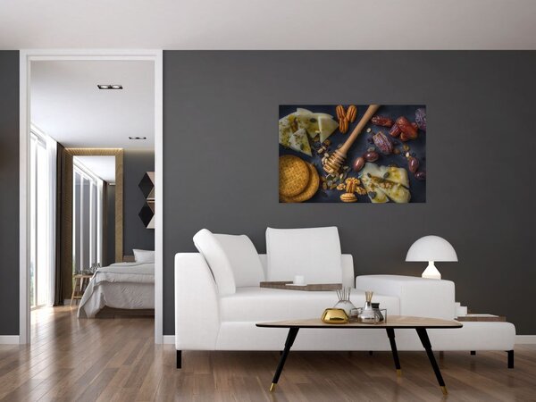 Tablou cu cu fructe uscate (90x60 cm)