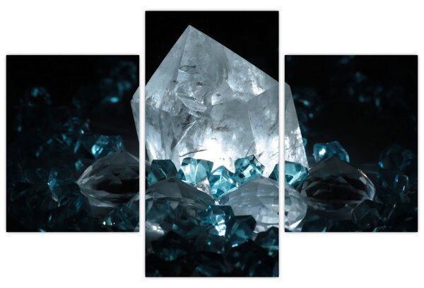 Tablou cu cristal (90x60 cm)