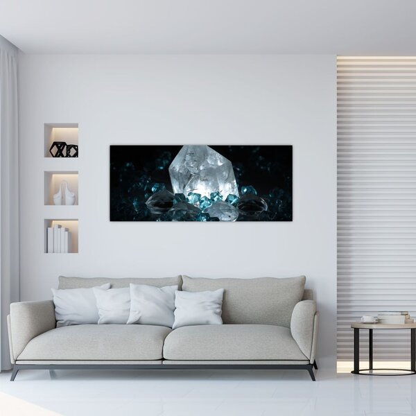 Tablou cu cristal (120x50 cm)