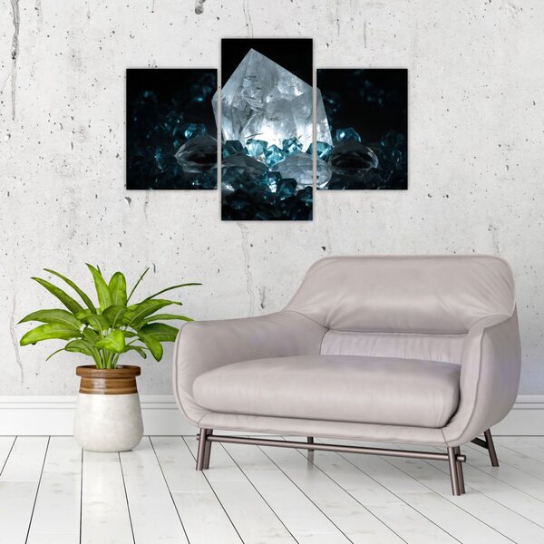 Tablou cu cristal (90x60 cm)