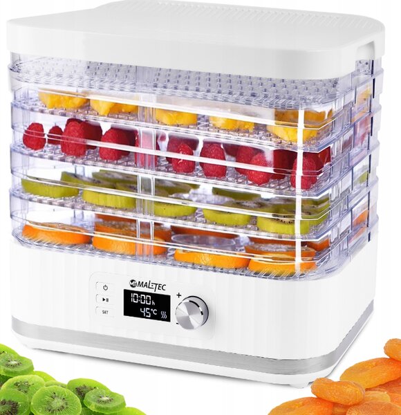 Uscător puternic de 450W pentru alimente, fructe, ciuperci și legume