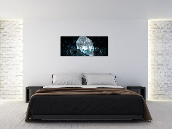Tablou cu cristal (120x50 cm)