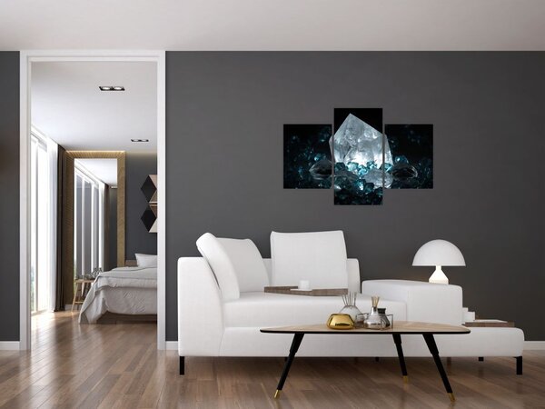 Tablou cu cristal (90x60 cm)