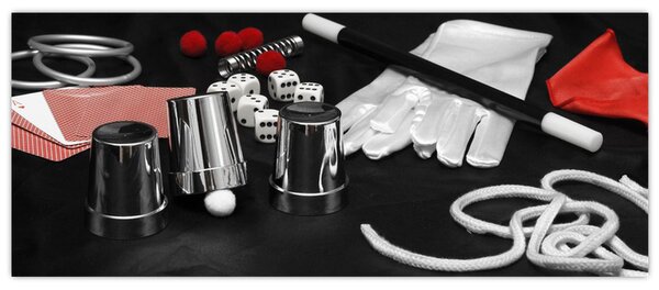 Tablou cu uneltele de magie (120x50 cm)