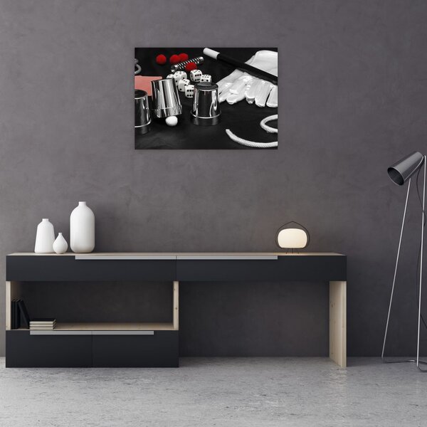 Tablou cu uneltele de magie (70x50 cm)