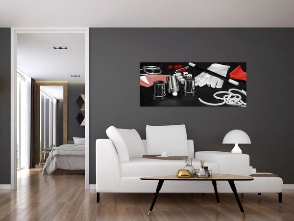 Tablou cu uneltele de magie (120x50 cm)
