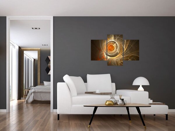 Tablou cu abstracție (90x60 cm)