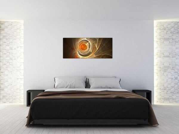 Tablou cu abstracție (120x50 cm)