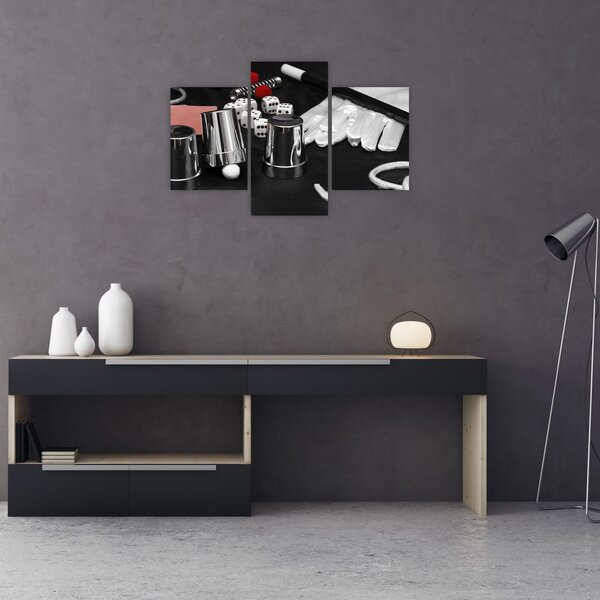 Tablou cu uneltele de magie (90x60 cm)