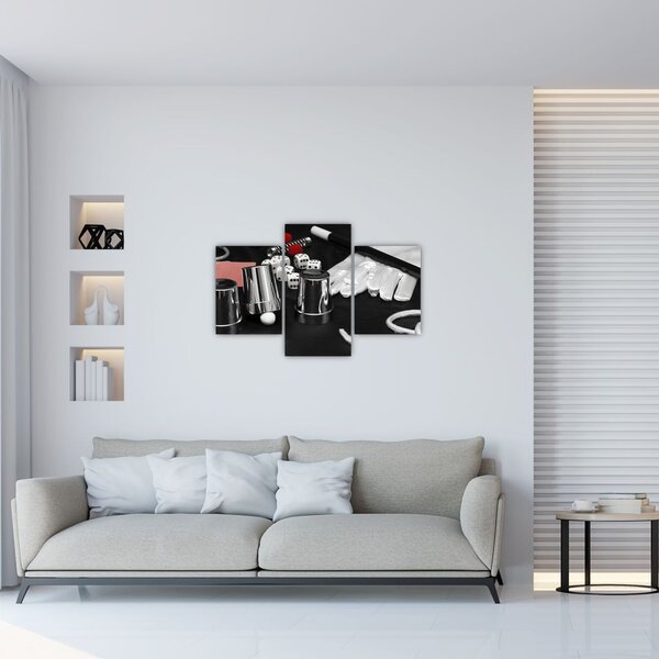 Tablou cu uneltele de magie (90x60 cm)