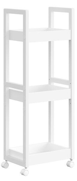 Raft pentru baie Songmics Alb 30x20x80 cm