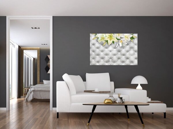 Tablou cu flori de crin (90x60 cm)