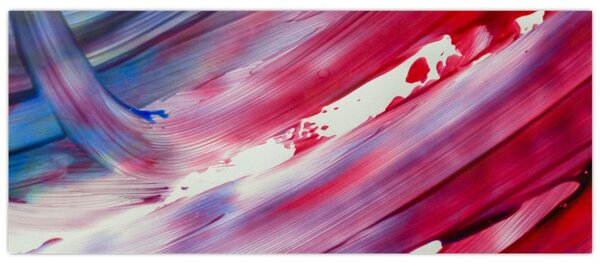 Tablou - culorile rozalbaste (120x50 cm)