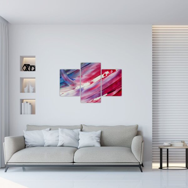 Tablou - culorile rozalbaste (90x60 cm)