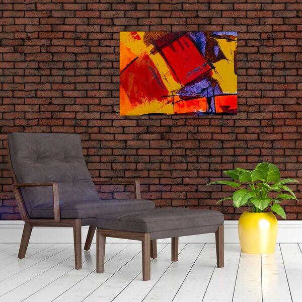 Tablou cu abstracție (70x50 cm)