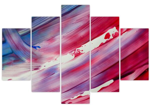 Tablou - culorile rozalbaste (150x105 cm)