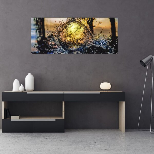 Tablou cu apa (120x50 cm)