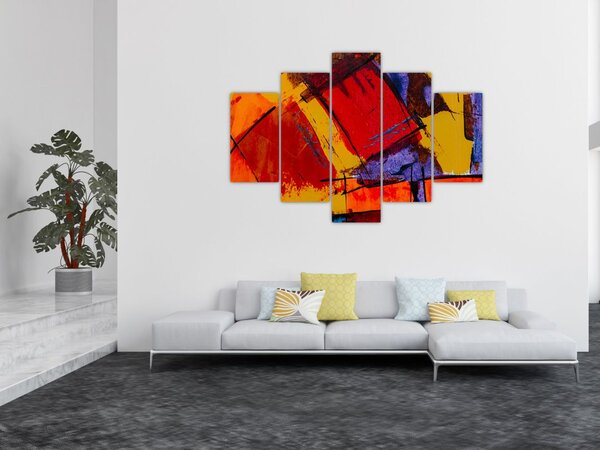 Tablou cu abstracție (150x105 cm)