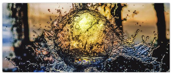 Tablou cu apa (120x50 cm)