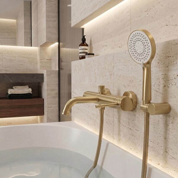 PARA DE DUS REA JS-019 BRUSH GOLD