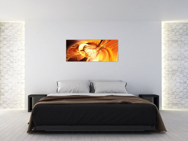 Tablou cu abstracție (120x50 cm)
