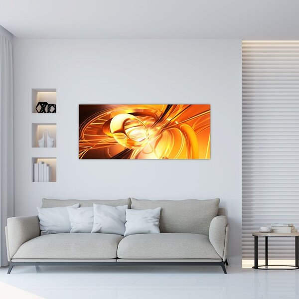 Tablou cu abstracție (120x50 cm)