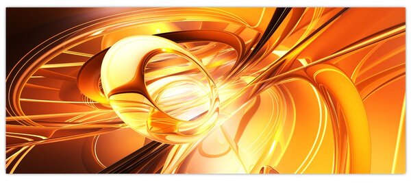 Tablou cu abstracție (120x50 cm)