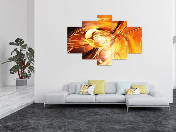 Tablou cu abstracție (150x105 cm)