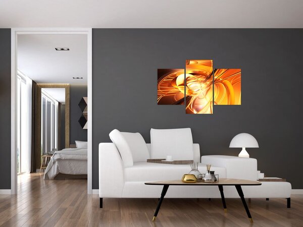 Tablou cu abstracție (90x60 cm)