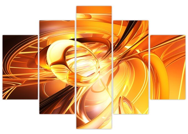 Tablou cu abstracție (150x105 cm)