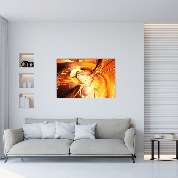 Tablou cu abstracție (90x60 cm)
