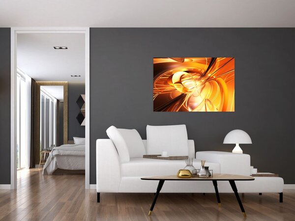 Tablou cu abstracție (90x60 cm)