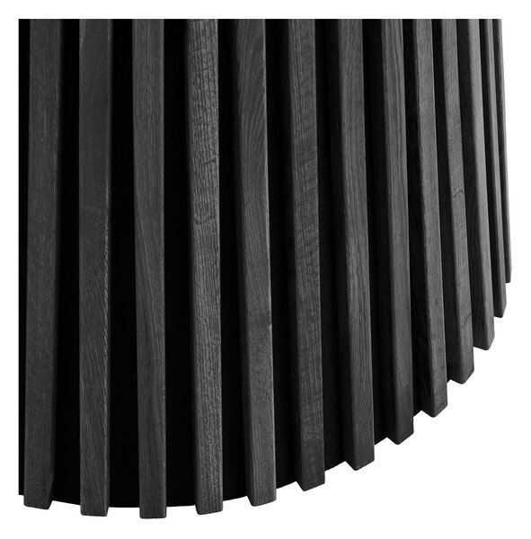 Masă de sufragerie Omirina 7 (negru). 1146851
