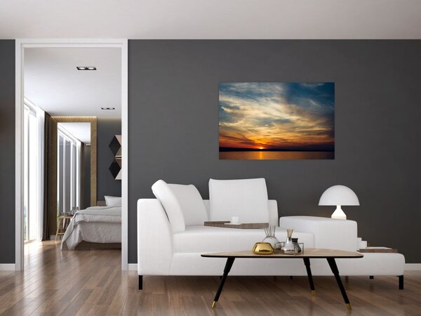 Tablou cu apus de soare (90x60 cm)