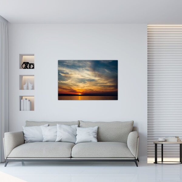 Tablou cu apus de soare (90x60 cm)
