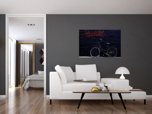 Tablou cu carusel din Amsterdam (90x60 cm)