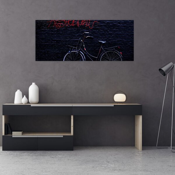 Tablou cu carusel din Amsterdam (120x50 cm)