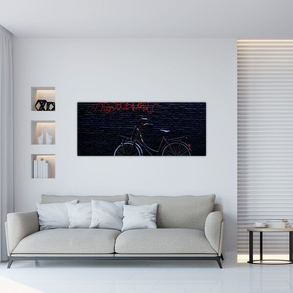 Tablou cu carusel din Amsterdam (120x50 cm)