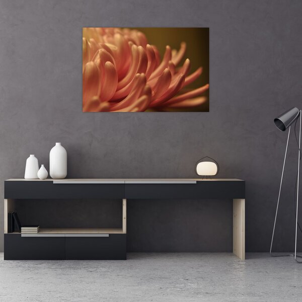 Tablou cu detailu florii (90x60 cm)