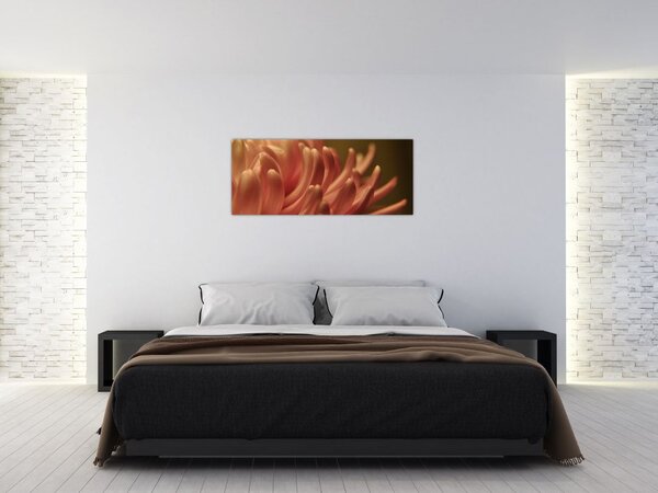 Tablou cu detailu florii (120x50 cm)