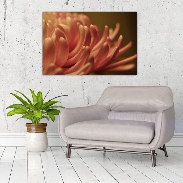 Tablou cu detailu florii (90x60 cm)
