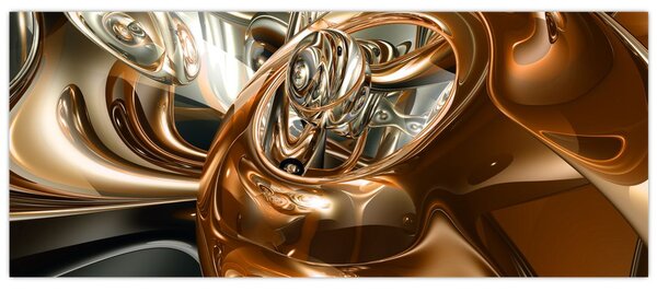 Tablou cu abstracție (120x50 cm)
