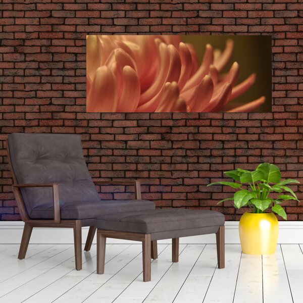 Tablou cu detailu florii (120x50 cm)