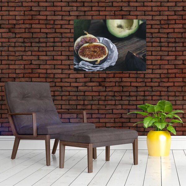Tablou cu fistic și avocado (70x50 cm)