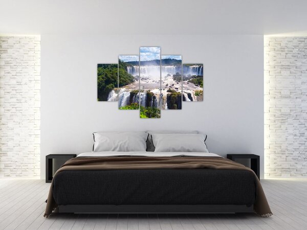 Tablou cu cascadele Iguass (150x105 cm)