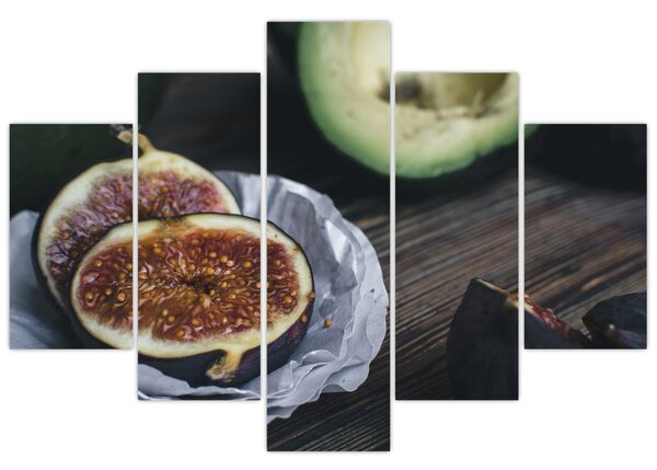 Tablou cu fistic și avocado (150x105 cm)