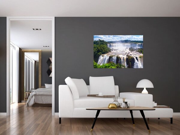 Tablou cu cascadele Iguass (90x60 cm)